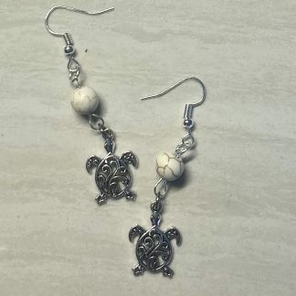 Turtle earrings