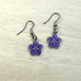 Lilac Flower earrings