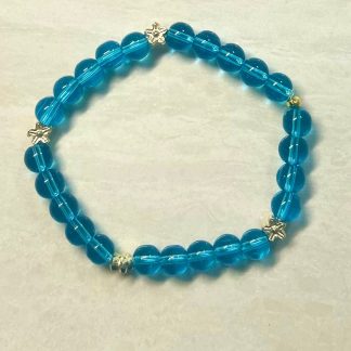 Blue and Gold Flower Power