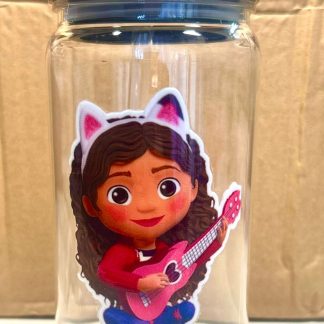 Gabby Cat plastic libby tumbler